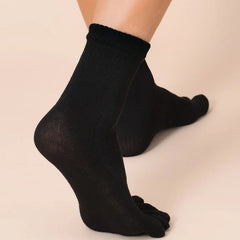 Men's 5 Pairs Five Toe Breathable Casual Socks