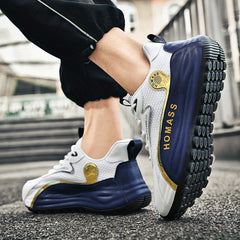 Women's Lace Up Running Shoes Breathable Mesh Sneakers