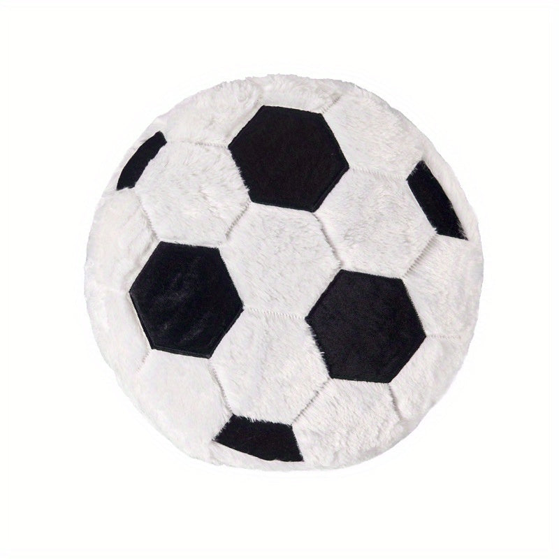 Football Sports Pillow Fluffy Soft Pillow Home Decoration Plush Pillow