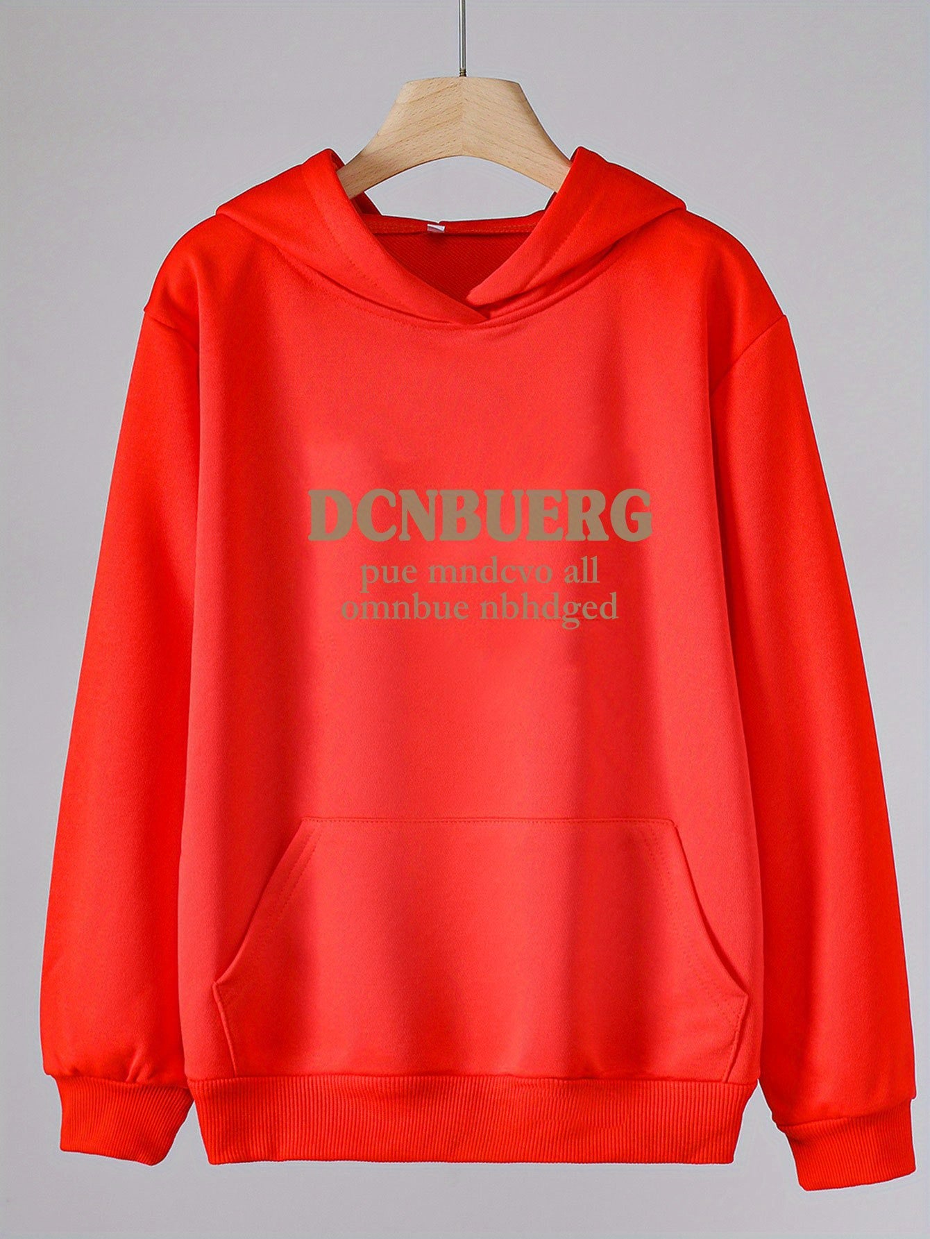 Girls Letter Print Hoodies Comfy Hooded Pullover Spring Fall Christmas Gift