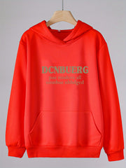 Girls Letter Print Hoodies Comfy Hooded Pullover Spring Fall Christmas Gift