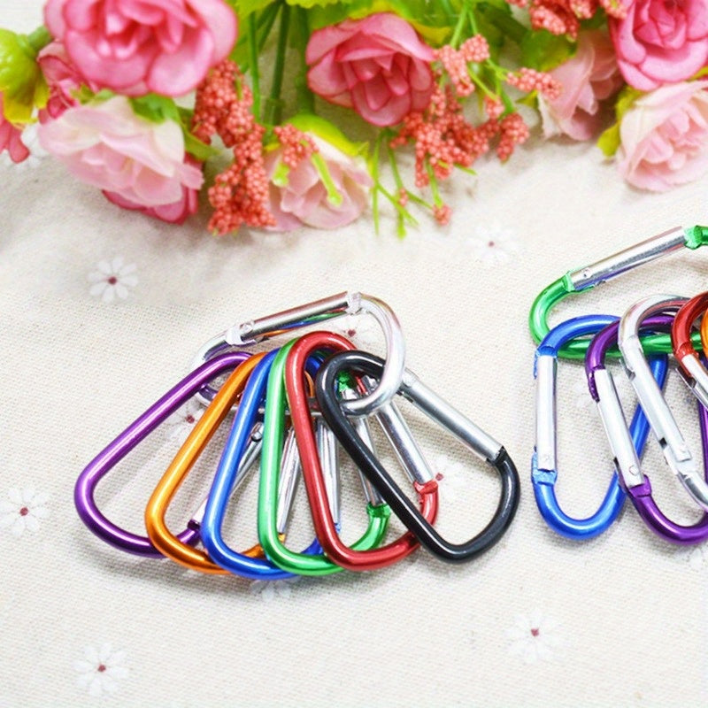 1pc Carabiner Keychain Clip Buckle Camping Hiking Travel