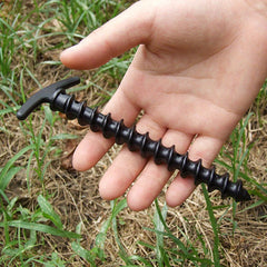 10pcs Tent Stakes High Strength Lightweight Fixing Nails for Camping Fishing