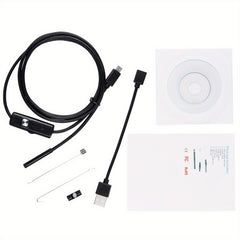 5.5mm Car Inspection Endoscope Camera Magnet Waterproof Mirror Android