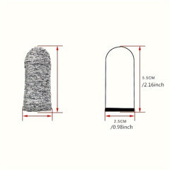 10pcs Cut Resistant Finger Cots Kitchen Work Sculpture Finger Protector
