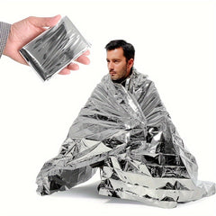 4pcs Emergency Survival Blanket Waterproof Insulation Foil Thermal Military Blan