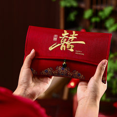Wedding Red Envelope Lucky Money Pocket Spring Decoration