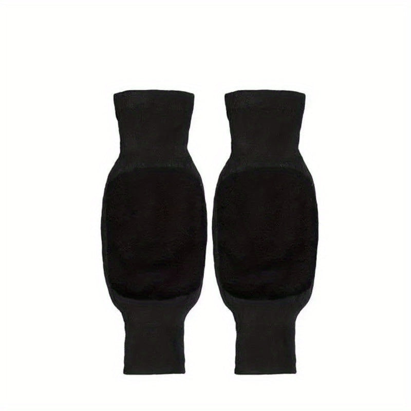 2pcs Knee Pads Winter Warm Protection Double Thick Order Size Up