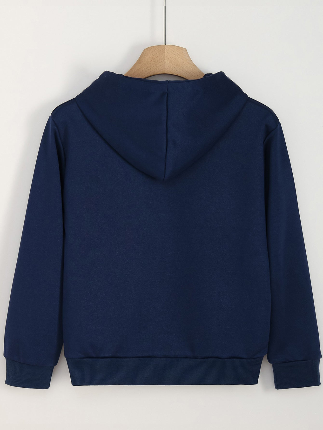 Girls Cartoon Alphabets Hooded Sweatshirt for Spring and Autumn