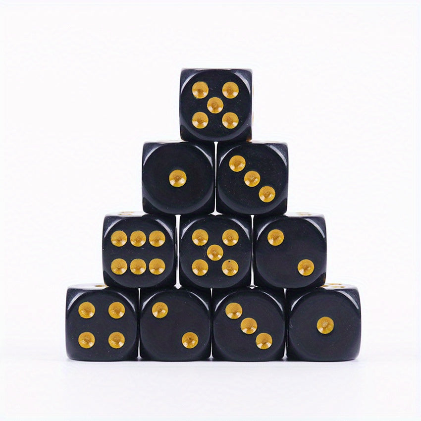 10 Round Corner Dice For Tabletop Games Halloween Christmas
