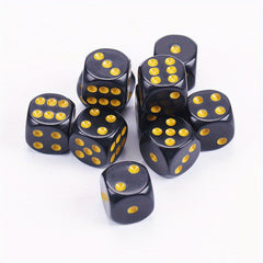 10 Round Corner Dice For Tabletop Games Halloween Christmas