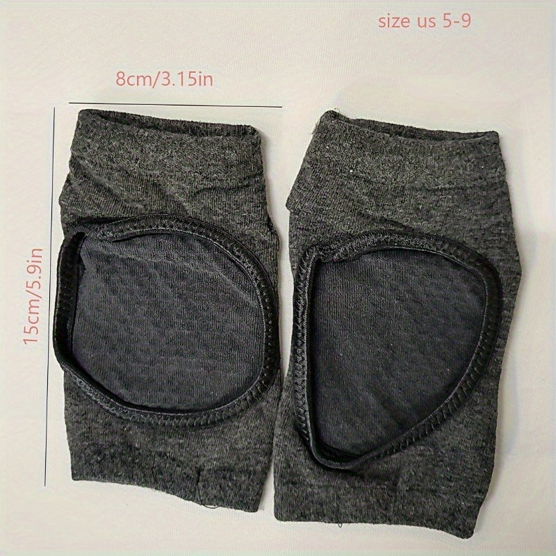 Non Slip Yoga Socks Half Toe Grip for Pilates Fitness