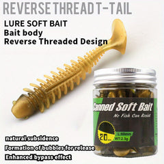 20 Pcs 3.5 Threaded Paddle Tail Swimbait Texas Rig Soft Lure Slow Sinking
