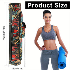 Colorful Yoga Mat Carrier Bag Adjustable Shoulder Strap