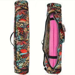 Colorful Yoga Mat Carrier Bag Adjustable Shoulder Strap