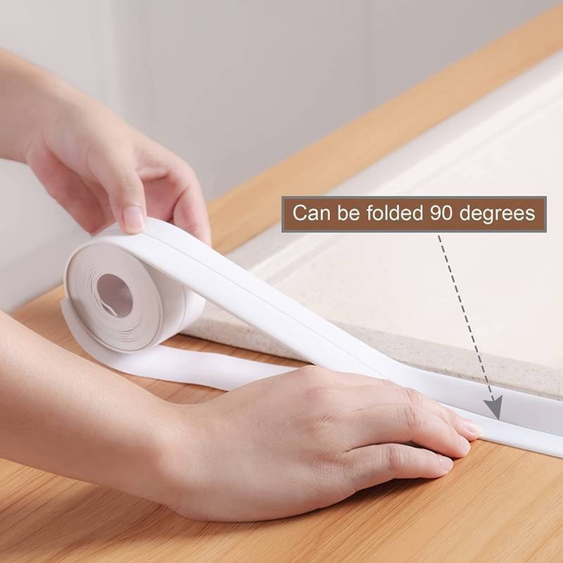Waterproof PVC Self Adhesive Tape for Bathroom Sink & Kitchen