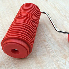 Rubber Wood Grain Pattern Paint Roller DIY Paint Texture Pigment Printing Roller