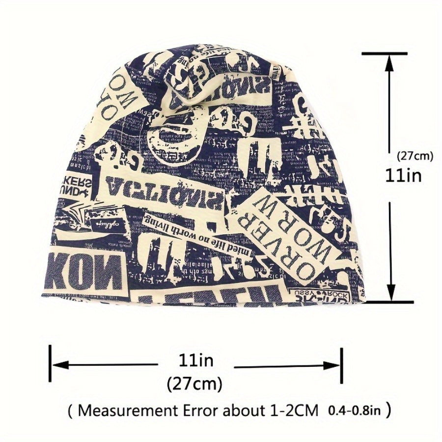 Stylish Knitted Beanie Hat for Women Men