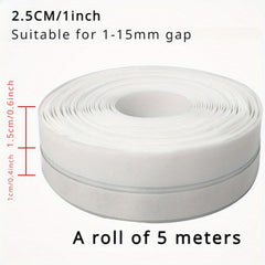 Silicone Door Window Stop Tape Dustproof Soundproof Waterproof Seal