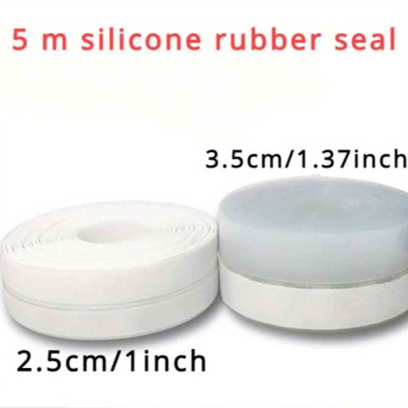 Silicone Door Window Stop Tape Dustproof Soundproof Waterproof Seal