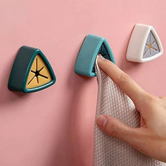 4pcs Towel Plug Holder Bathroom Storage Organizer
