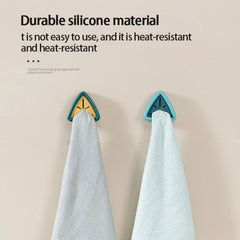 4pcs Towel Plug Holder Bathroom Storage Organizer