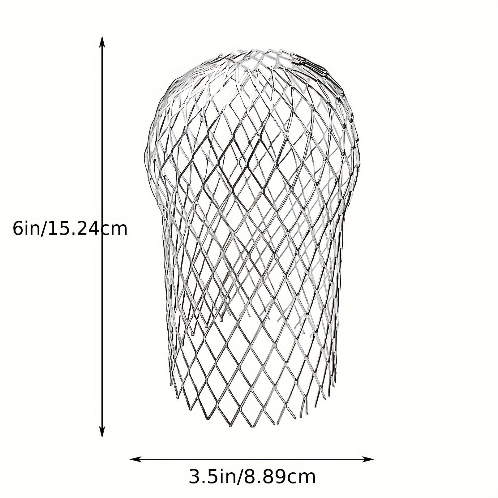 9pcs Roof Gutter Protection Filter 8.89 Cm Flexible Aluminum Filter