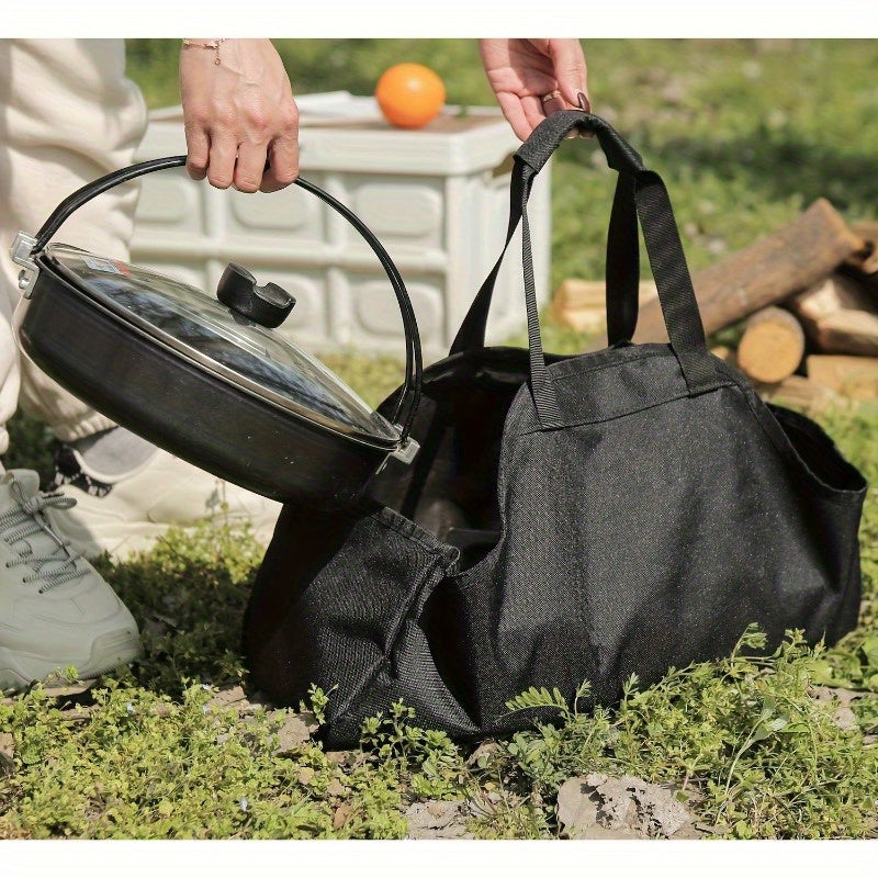 Durable Firewood Storage Bag for Camping Fishing Picnic
