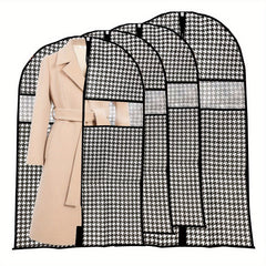 Large Capacity Suit Dust Cover Bag With Window Household Storage Organizer