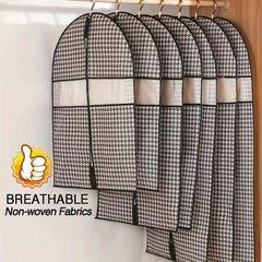 Large Capacity Suit Dust Cover Bag With Window Household Storage Organizer