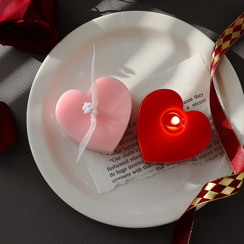 Heart Aromatherapy Candle - Wedding Heart Shaped Gift