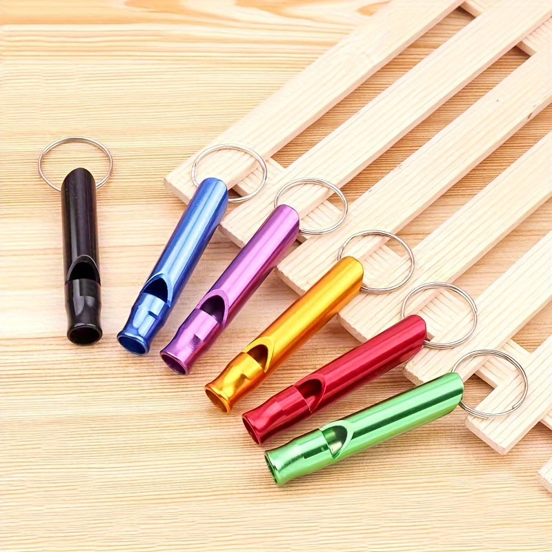2pcs Aluminum Emergency Whistles for Outdoor Survival