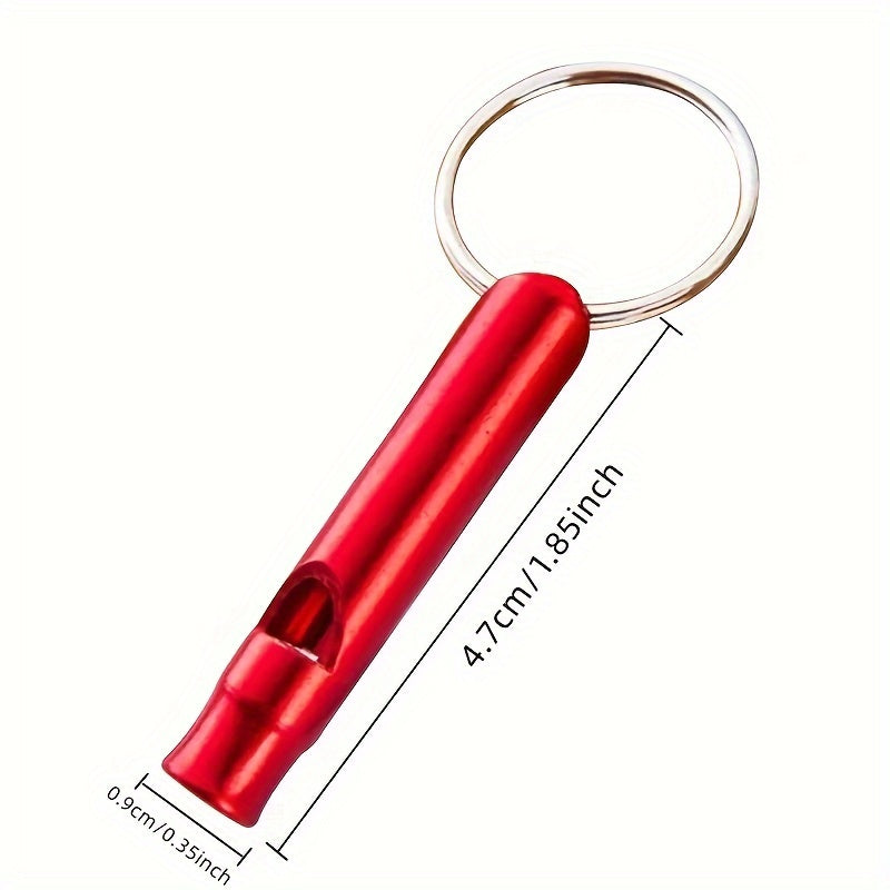 2pcs Aluminum Emergency Whistles for Outdoor Survival