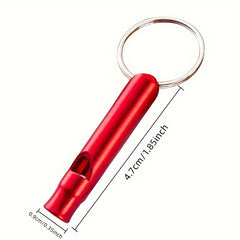 2pcs Aluminum Emergency Whistles for Outdoor Survival