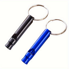 2pcs Aluminum Emergency Whistles for Outdoor Survival