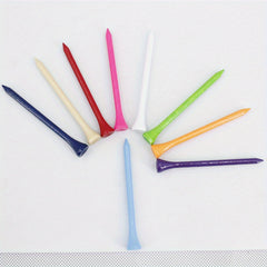 10pcs Wooden Golf Ball Nails Environmentally Friendly Golf Course Supplies