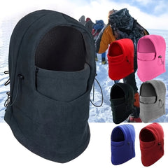 Winter Warm Neck Gaiter Mask Hat for Outdoor Activities