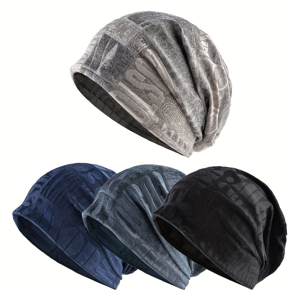Dual Purpose Pullover Beanie Hat Neck Gaiter Slouchy Hat