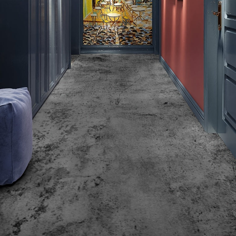 Gray Cement Self-adhesive Floor Stickers Non-slip Waterproof Wallpaper