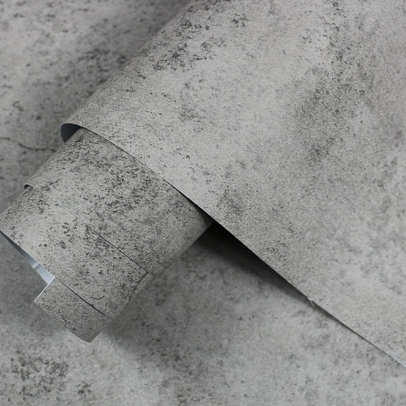 Gray Cement Self-adhesive Floor Stickers Non-slip Waterproof Wallpaper