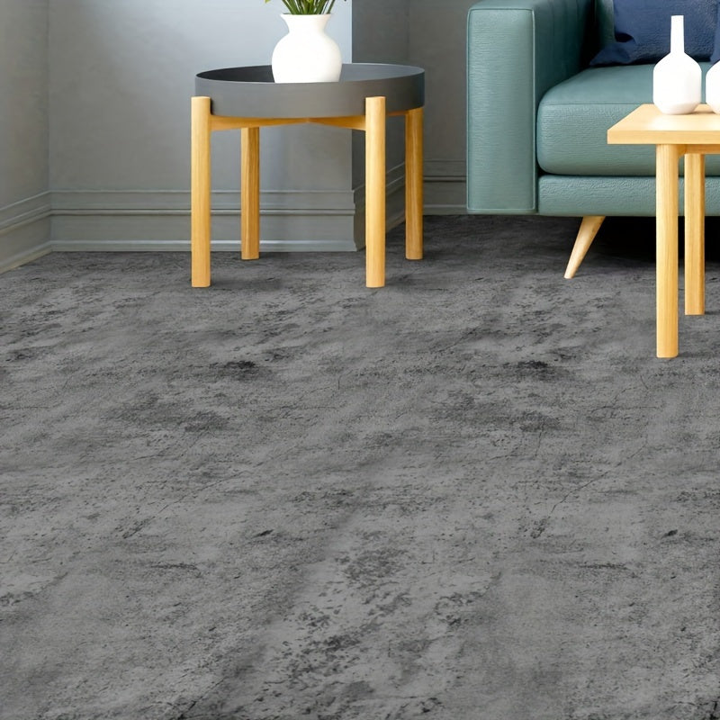 Gray Cement Self-adhesive Floor Stickers Non-slip Waterproof Wallpaper