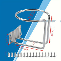 Stainless Steel Ring Cup Drink Holder for Marine Yacht Truck RV Car