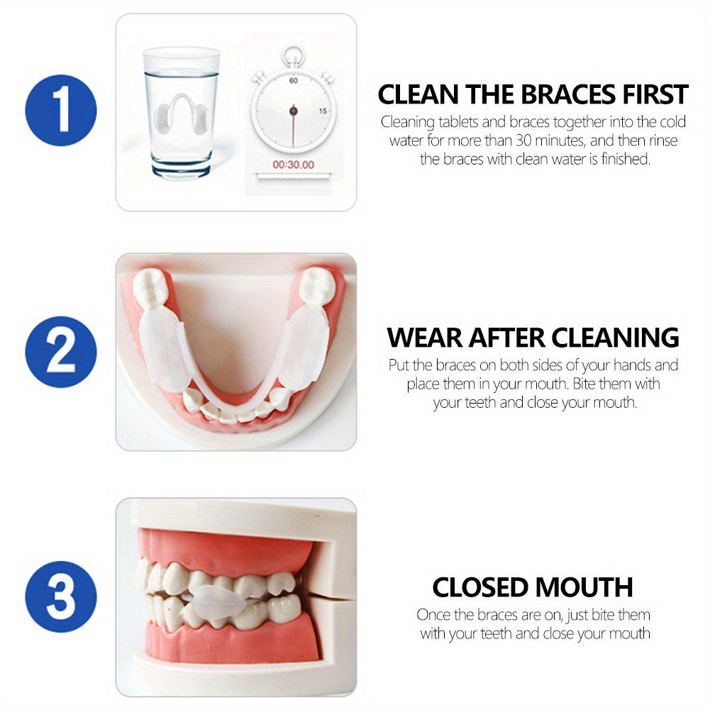 2pcs Mouthguard For Grinding Teeth Prevent Grinding Sleep Device