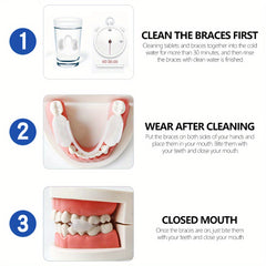 2pcs Mouthguard For Grinding Teeth Prevent Grinding Sleep Device