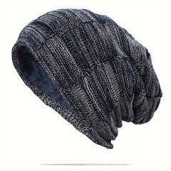 Women's Fleece Lined Warm Knitted Beanie Hat