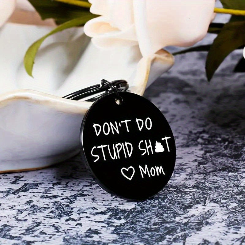 Metal Keychain Pendant For Son Or Daughter - Christmas, Birthday Gift