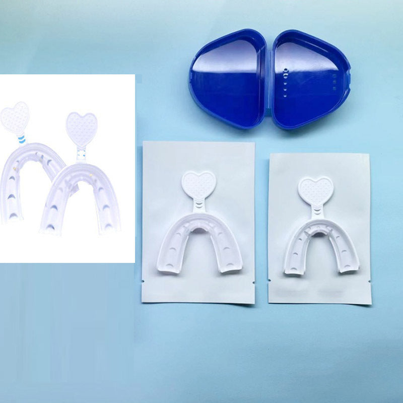 2pcs Molar Mouth Guard & Tray for Night Grinding