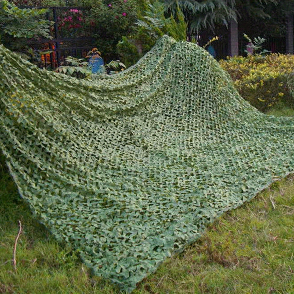 2M Camouflage Net Flame Retardant Camo Netting for Outdoor Games