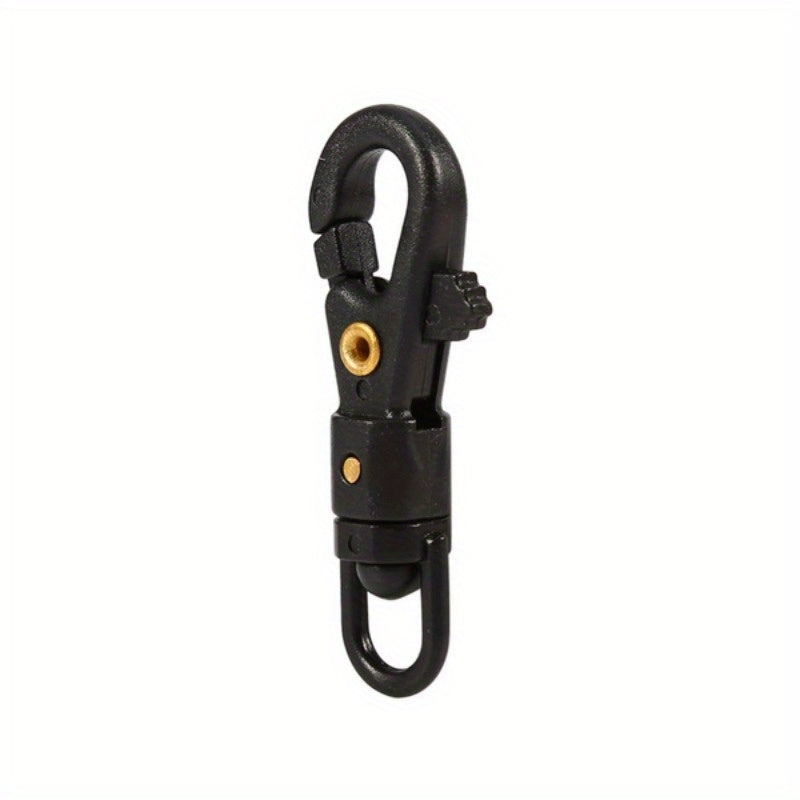 3pcs Quick Release Carabiners Swivel Keychain Clips Buckle Hooks