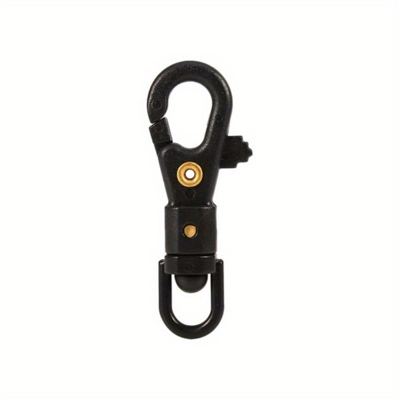 3pcs Quick Release Carabiners Swivel Keychain Clips Buckle Hooks